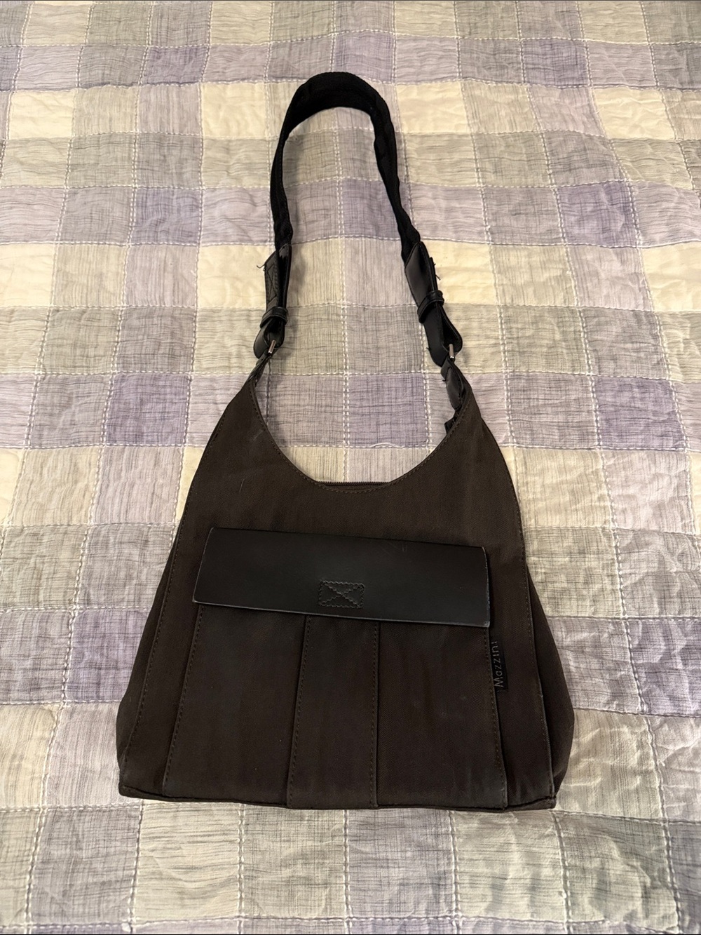 Classic Dark Brown Women's Shoulder Bag - Unbranded